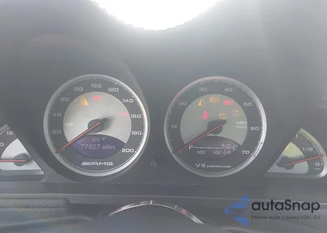 2007 Mercedes-Benz Sl 55 Amg z USA, uszkodzony, nr VIN WDBSK72F47F134092